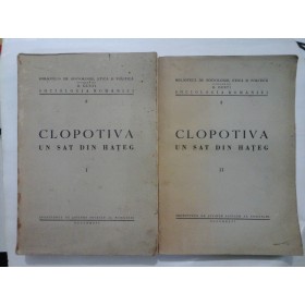 CLOPOTIVA UN SAT DIN HATEG (2 Volume) - 1935